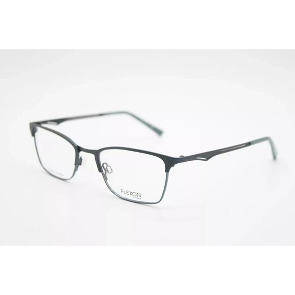 FLEXON JUNIOR J4007 325 DARK GREEN FLEXIBLE TITANIUM EYEGLASSES 49-18 - Picture 1 of 2